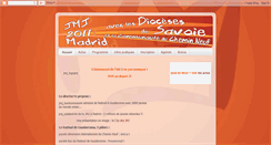 Desktop Screenshot of jmj.dioceses-savoie.org